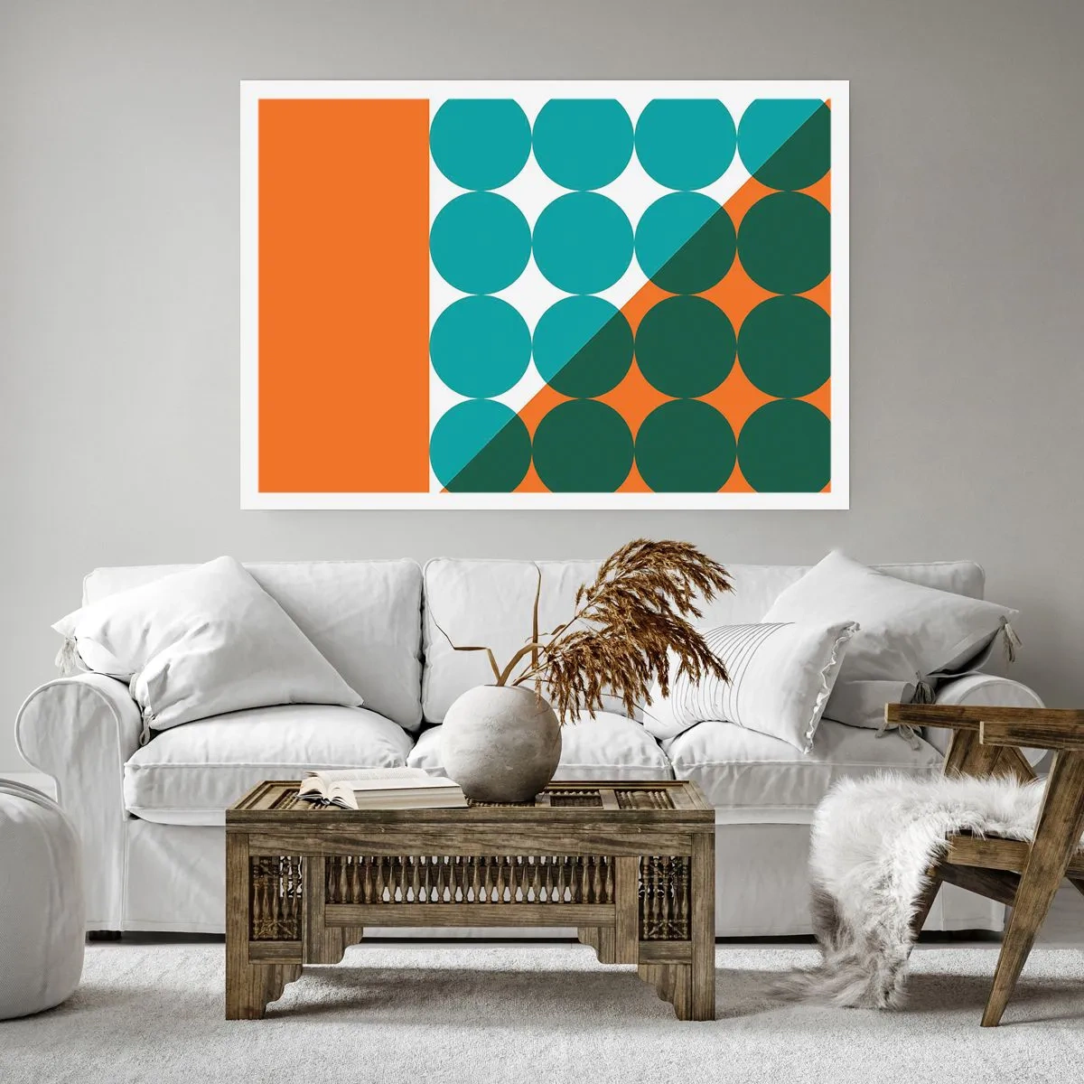 Poster - Sus și pe diagonală - 91x61 cm