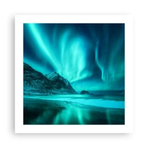 Poster - Minunile din nord - 50x50 cm