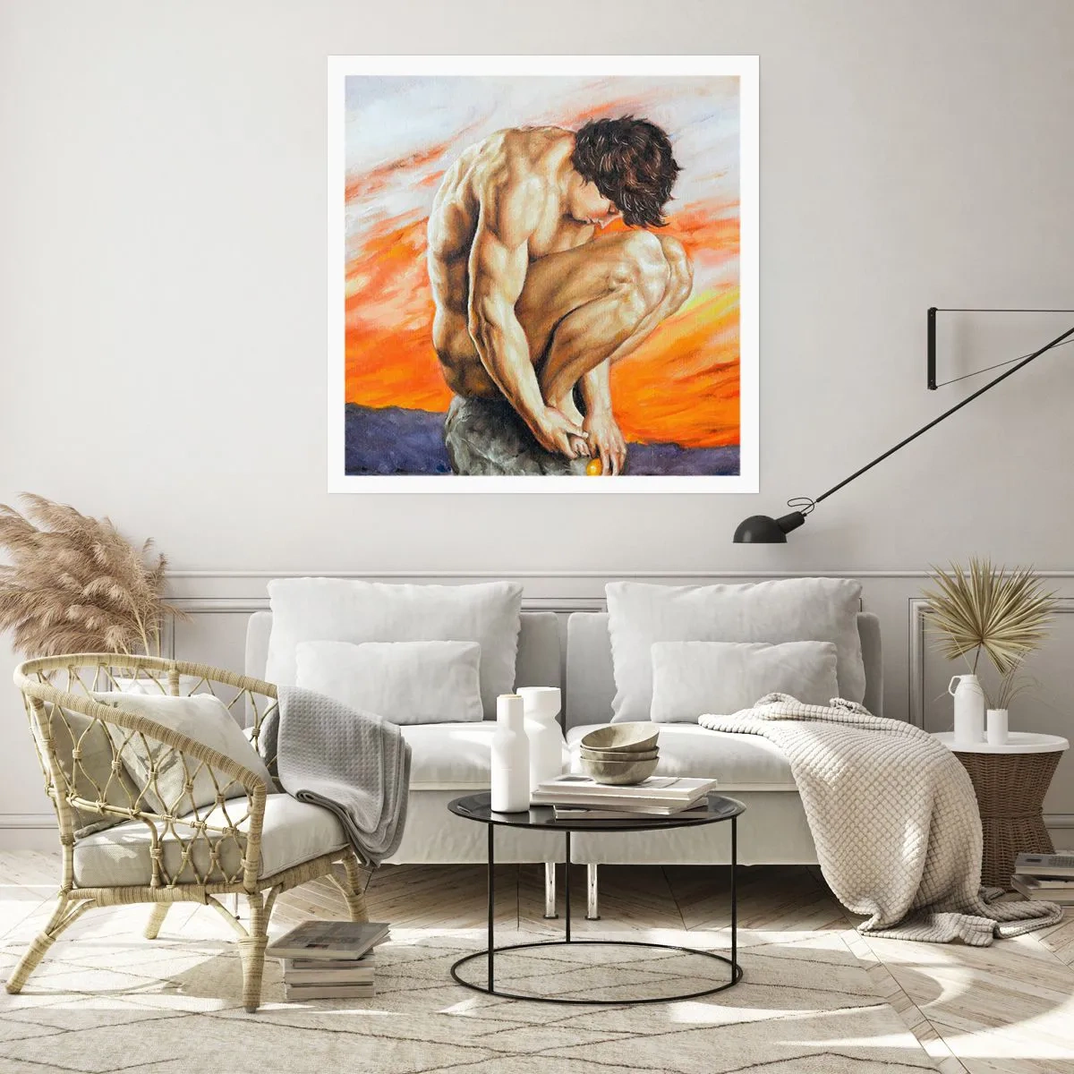 Poster - Ascultându-se pe sine - 50x50 cm