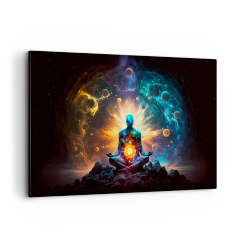 Tablou pe pânză - Liniște cosmică - 120x80 cm