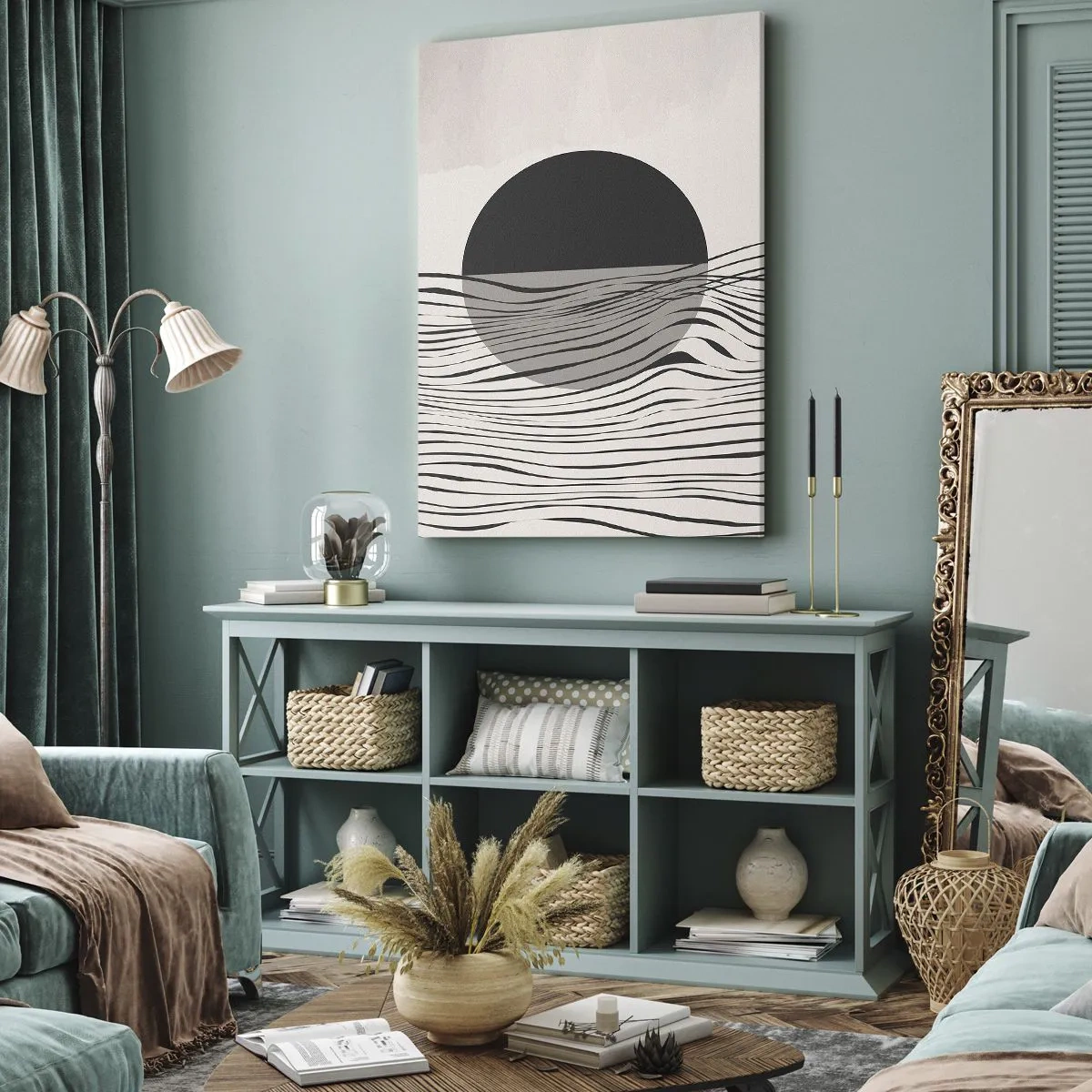 Tablou pe pânză - Semicompunere - 80x120 cm