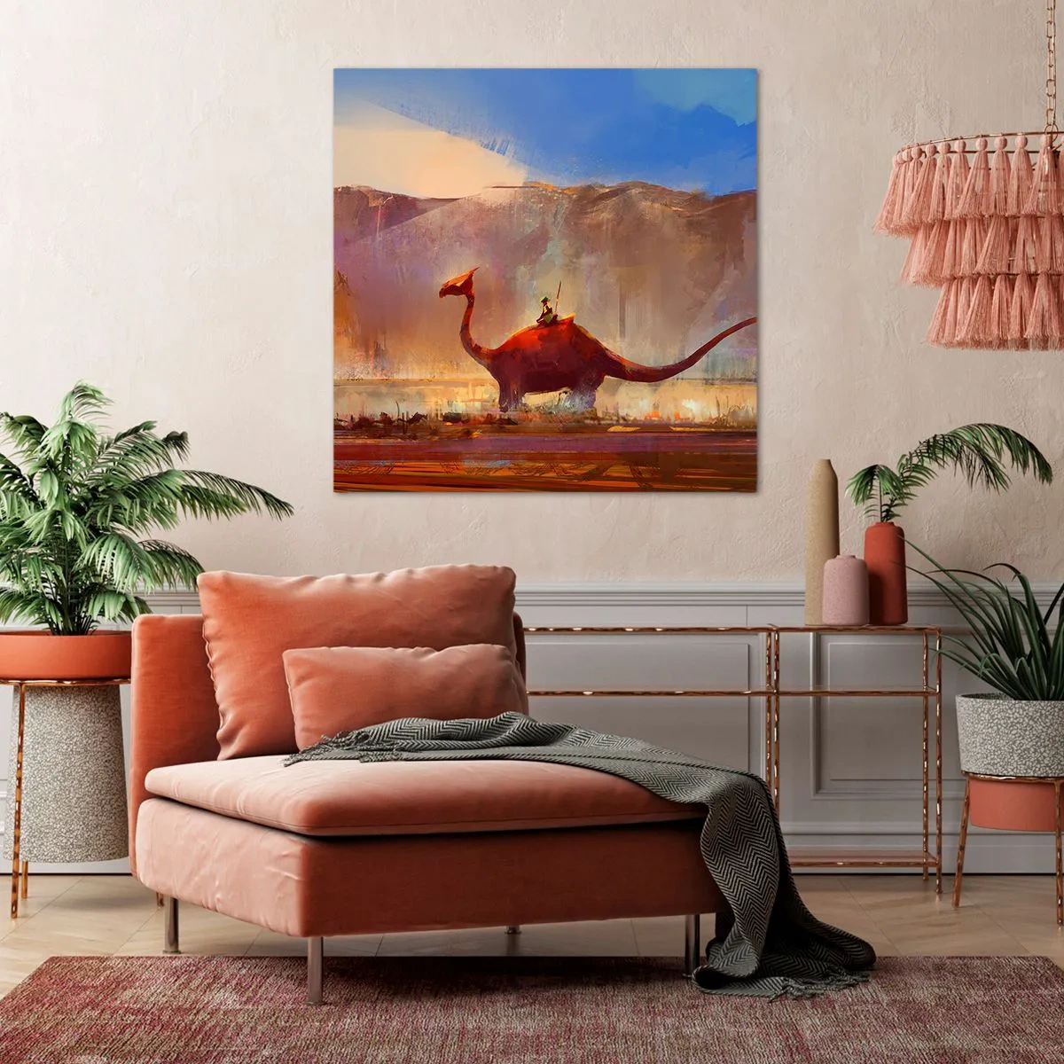 Tablou pe pânză - Dacă nu ar fi dispărut - 70x70 cm