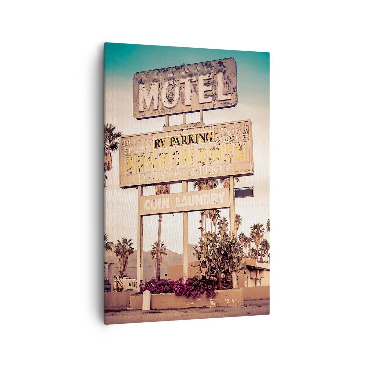 Tablou pe pânză - Timpul s-a oprit aici - 80x120 cm