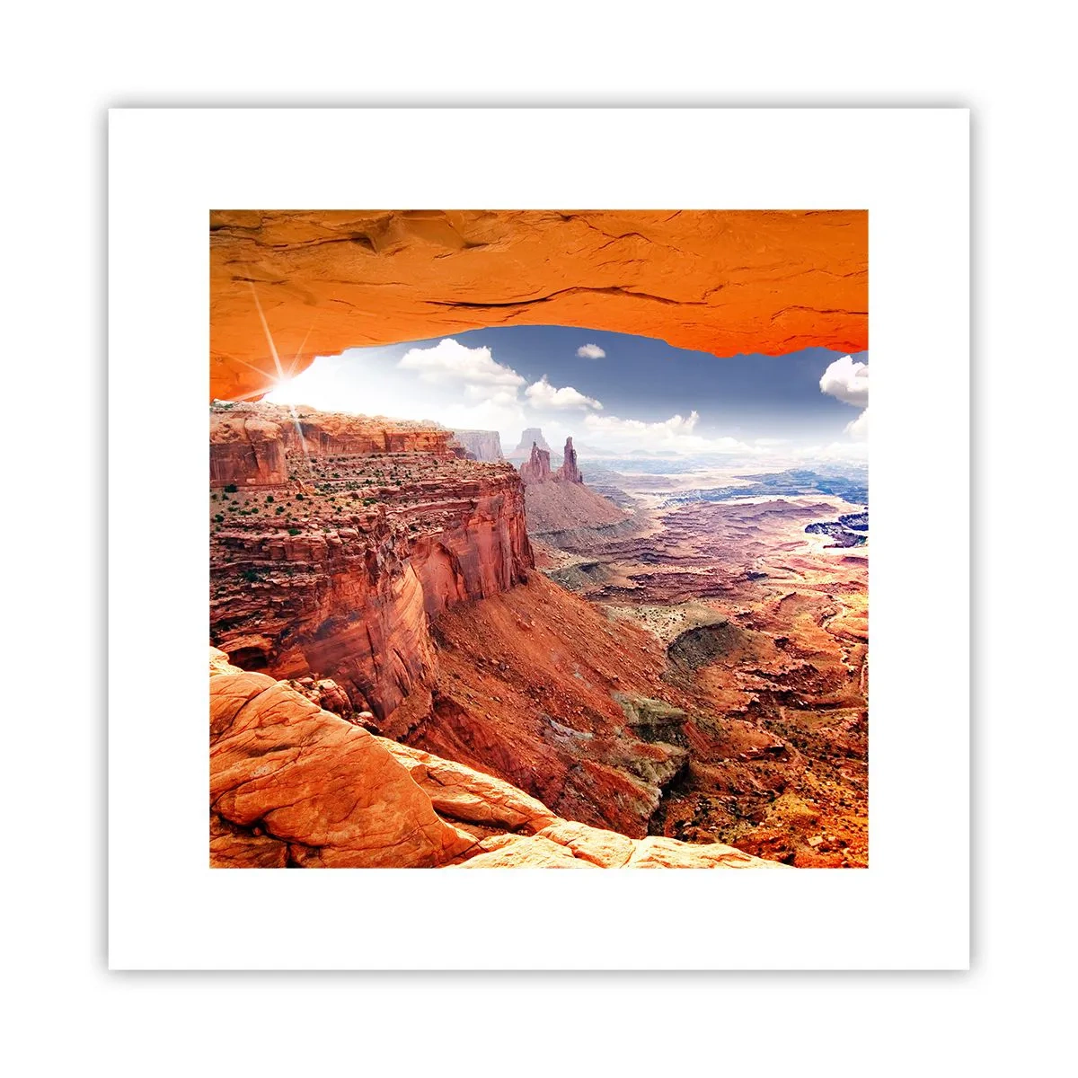 Poster - Sculptat de natura însăși - 30x30 cm