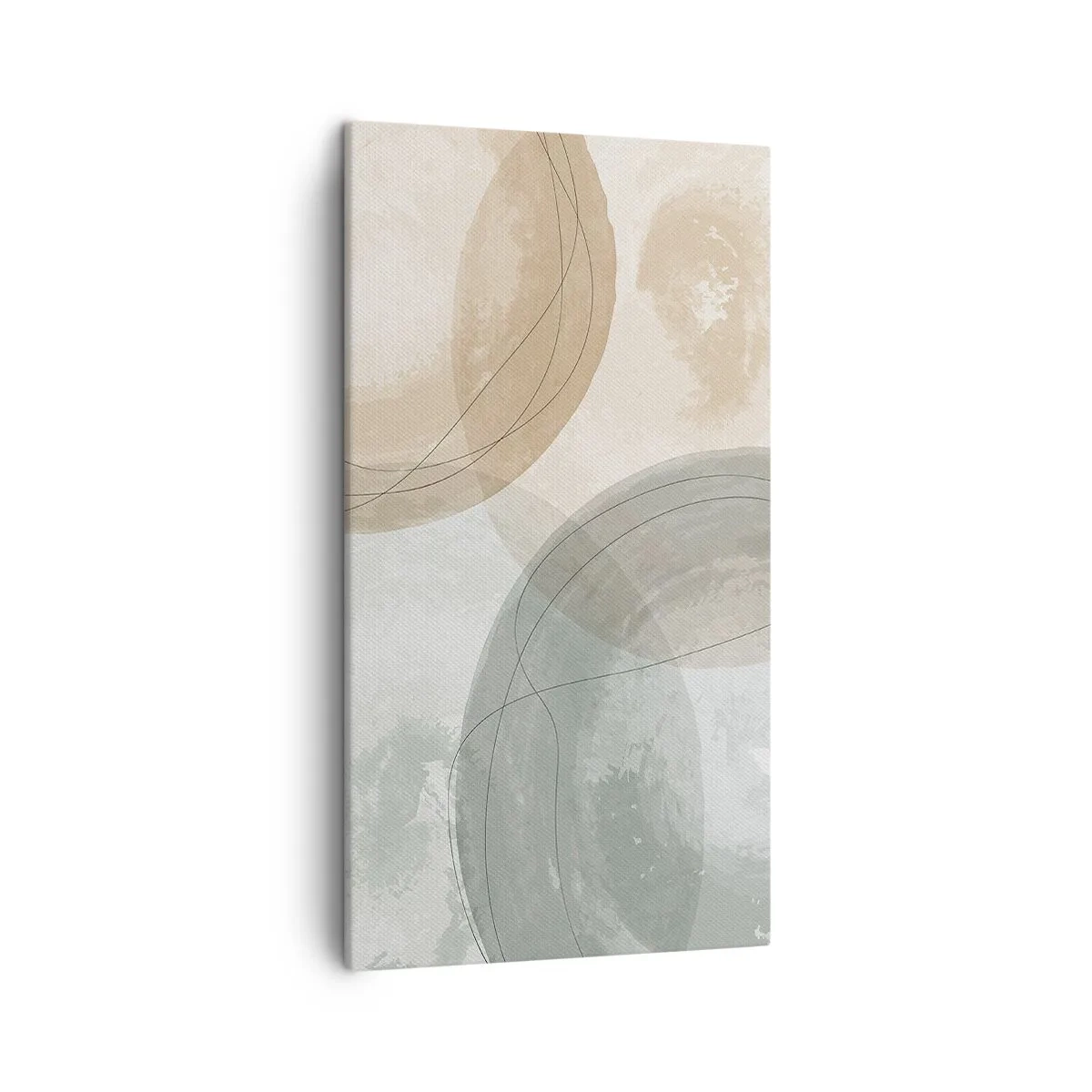 Tablou pe pânză - Întrepătrunderea lumilor - 45x80 cm