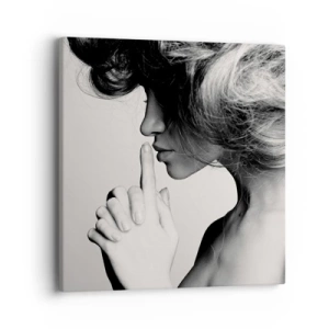 Tablou pe pânză - Ascultă-te pe tine însuți - 40x40 cm