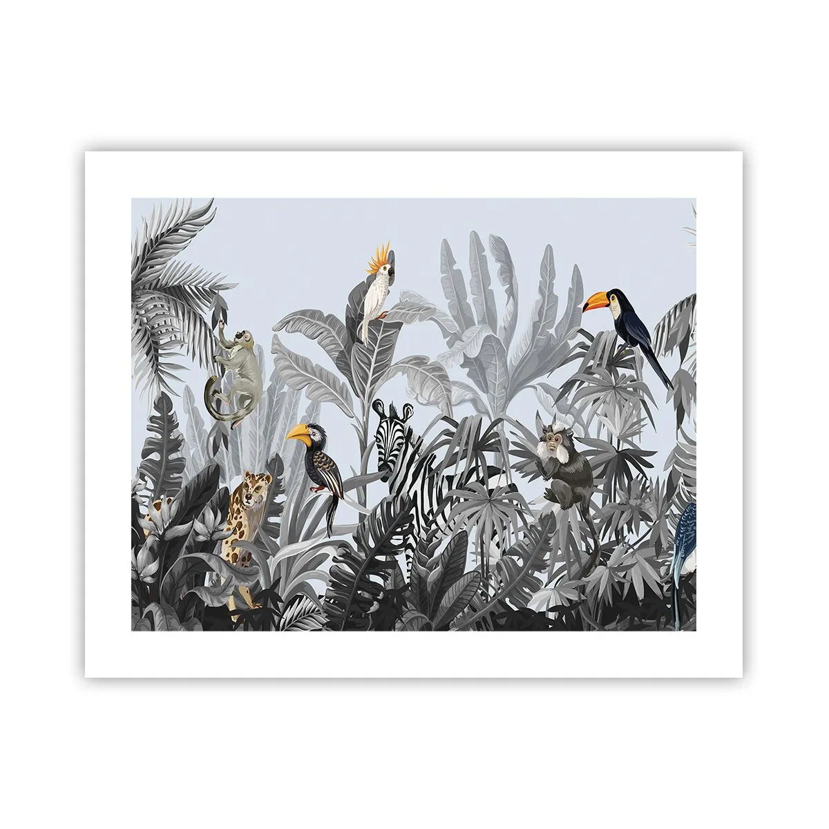 Poster - O fabulă africană - 50x40 cm
