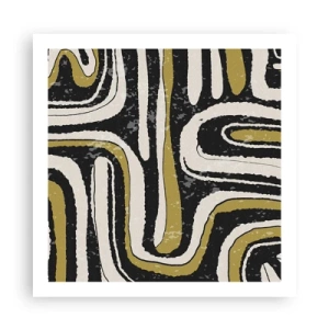 Poster - Compoziție: pasaje și alei - 60x60 cm