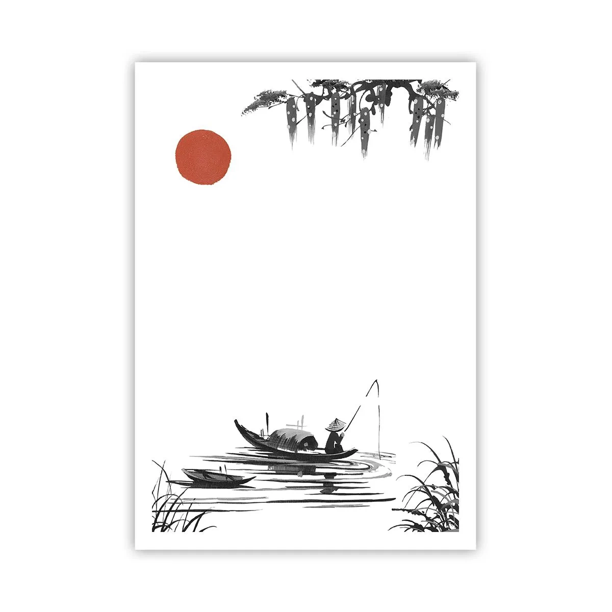 Poster - O după-amiază asiatică - 70x100 cm