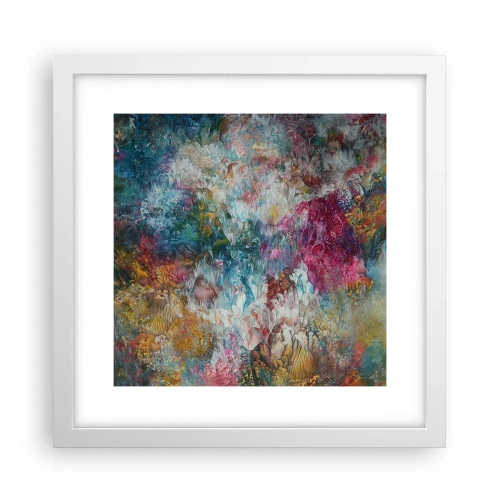 Poster în ramă albă - În plină înflorire - 30x30 cm