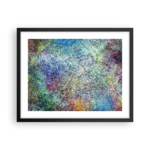 Poster în ramă neagră - Nu este atât de simplu - 50x40 cm