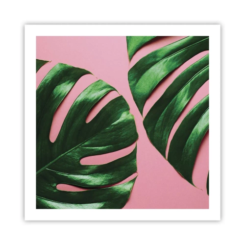 Poster - Întâlnire verde - 60x60 cm