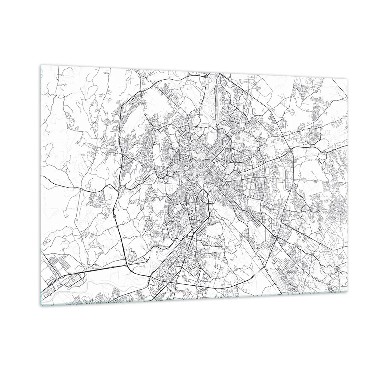 Tablou pe sticlă - Cerc roman - 120x80 cm