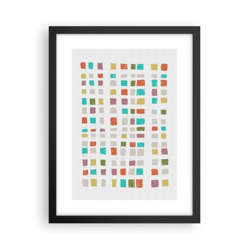 Poster în ramă neagră - Joc necunoscut - 30x40 cm