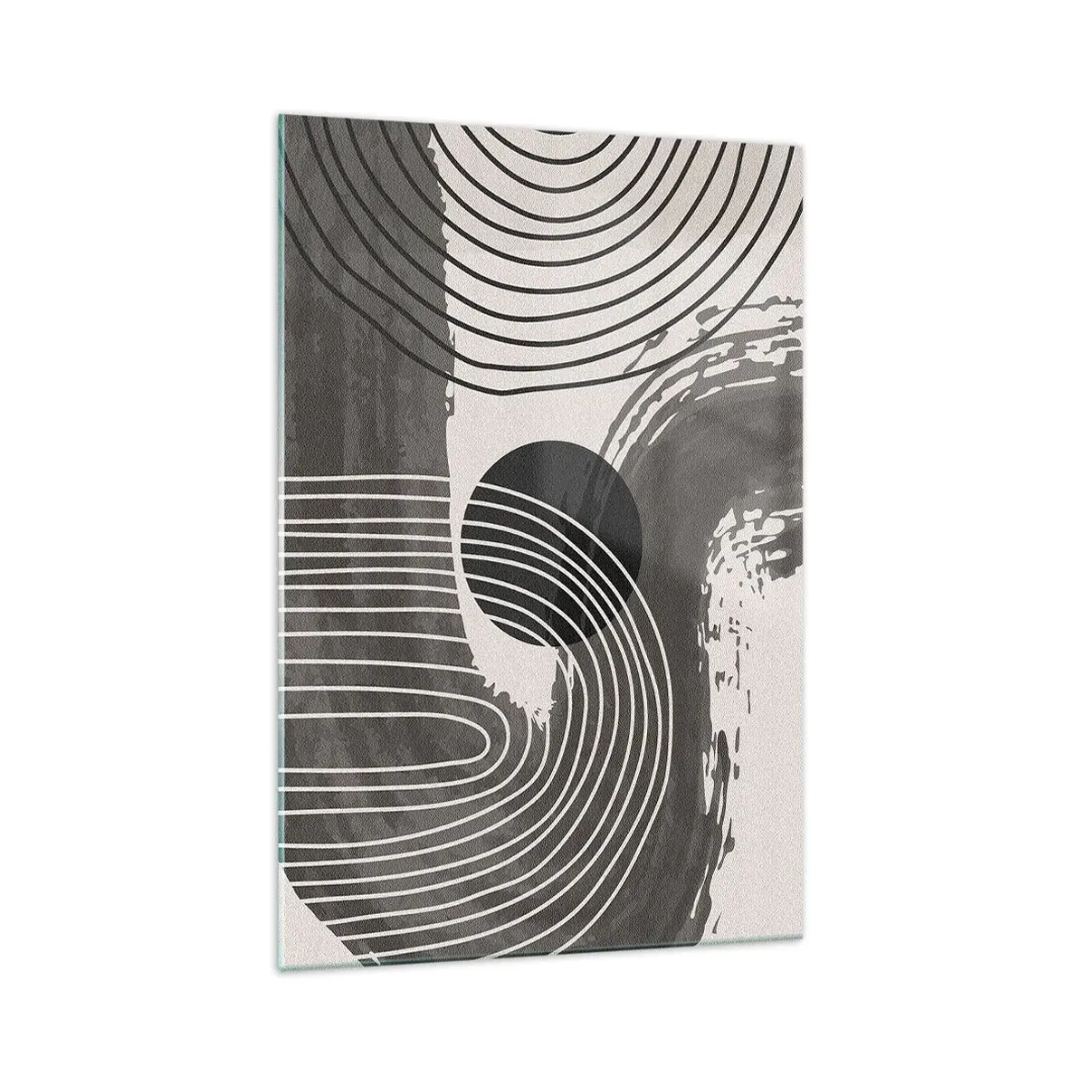 Tablou pe sticlă - Ovalul câștigă - 70x100 cm