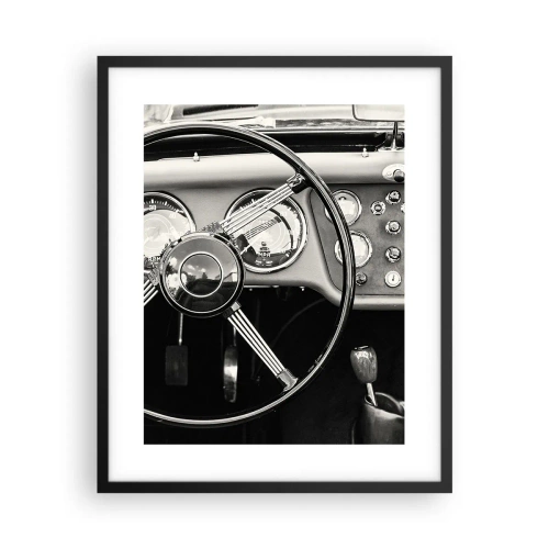 Poster în ramă neagră - Visul unui colecționar - 40x50 cm