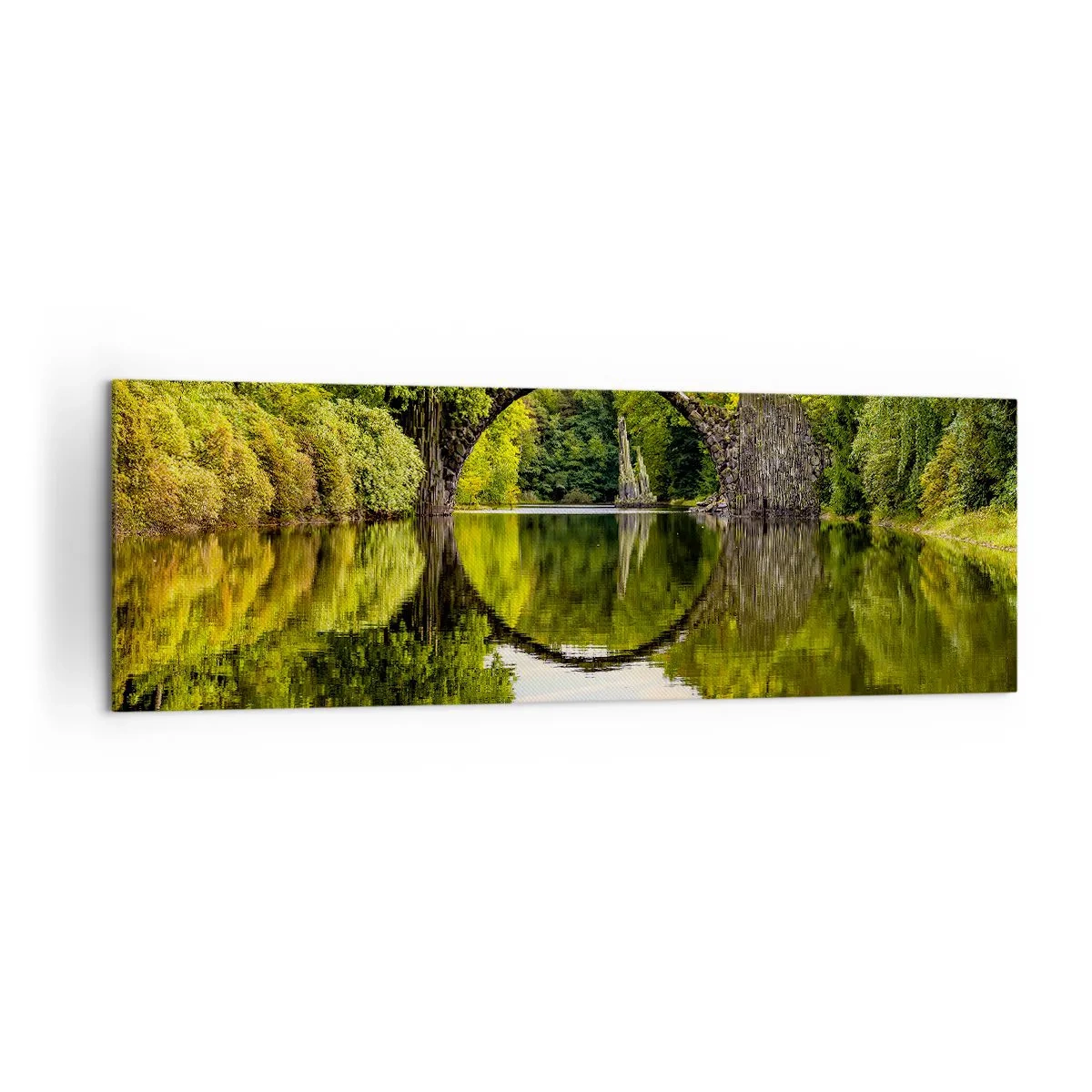 Tablou pe pânză - La punctul de întâlnire a două lumi - 160x50 cm