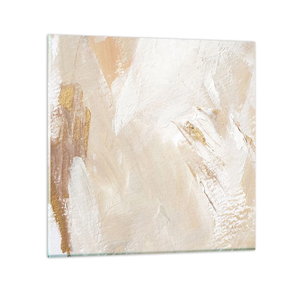 Tablou pe sticlă - Compoziție pastel - 40x40 cm