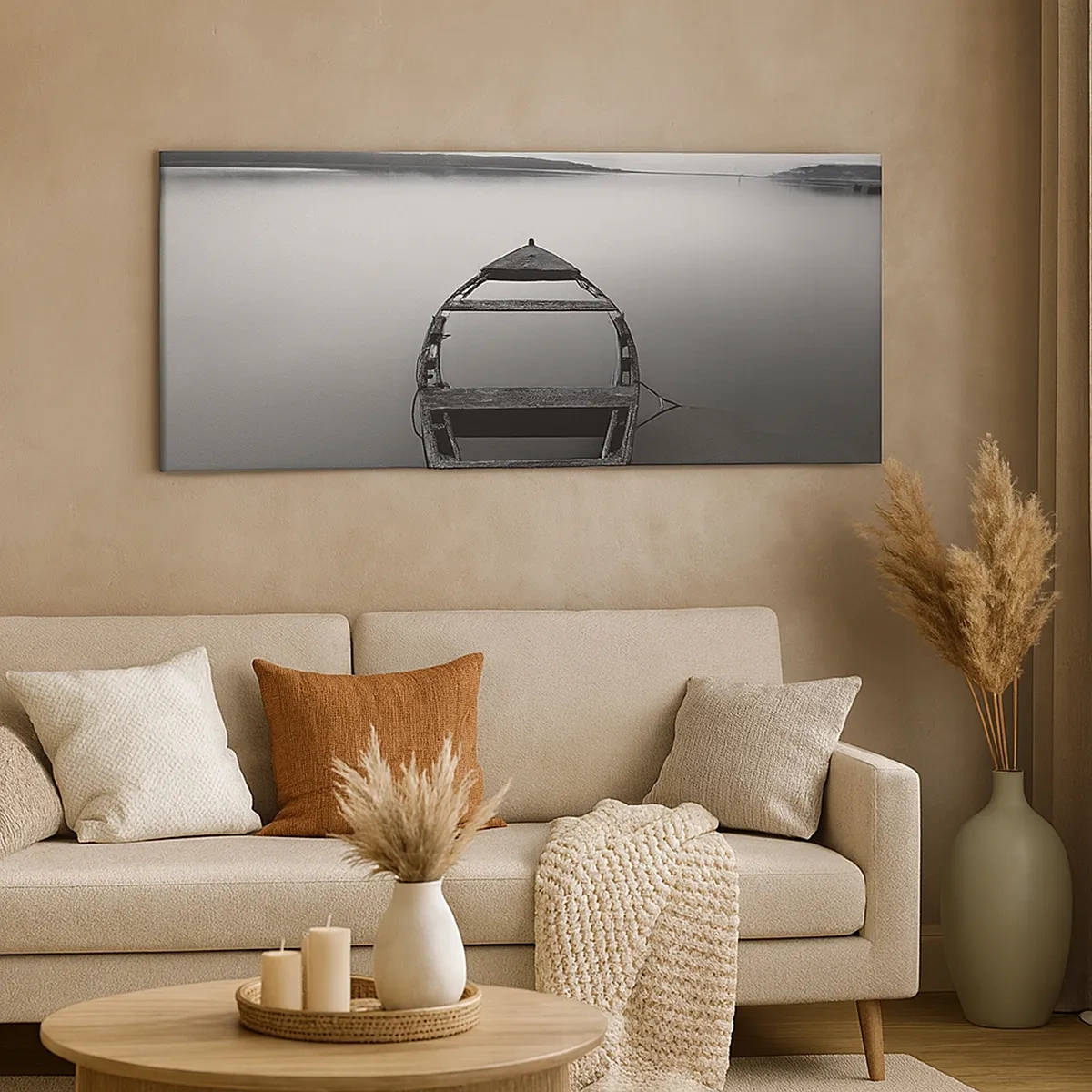 Tablou pe pânză - Dor și melancolie - 30x30 cm