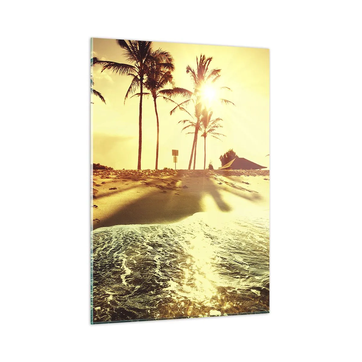 Tablou pe sticlă - California după-amiază - 50x70 cm