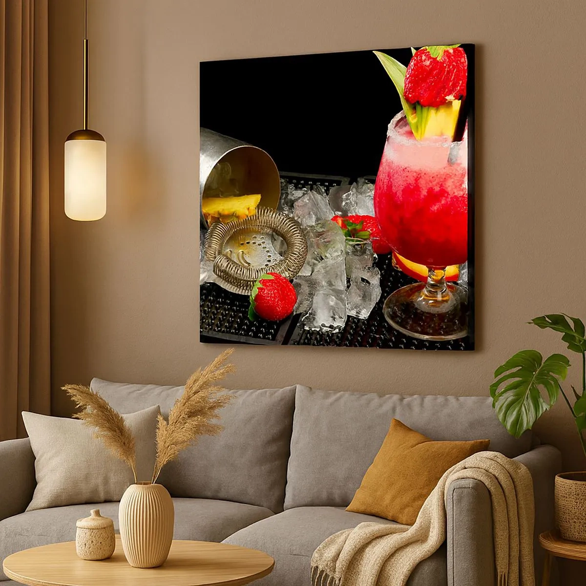 Tablou pe pânză - Evocați gustul - 30x30 cm