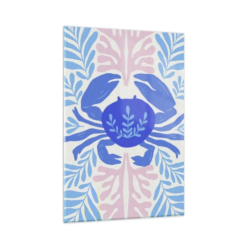 Tablou pe sticlă - Ca o floare de mare - 80x120 cm