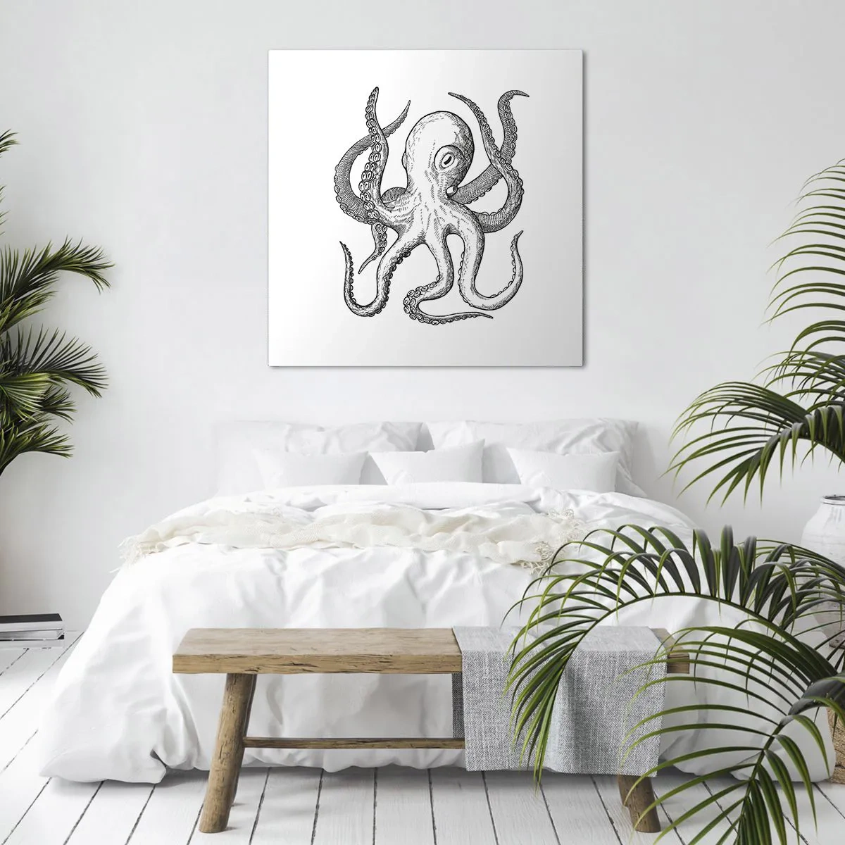 Tablou pe pânză - Dansând cu valurile - 50x50 cm