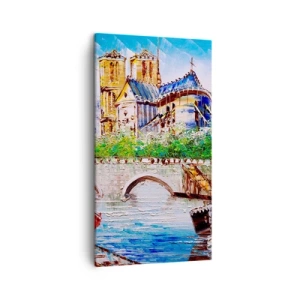 Tablou pe pânză - Timpul lor nu trece niciodată - 45x80 cm