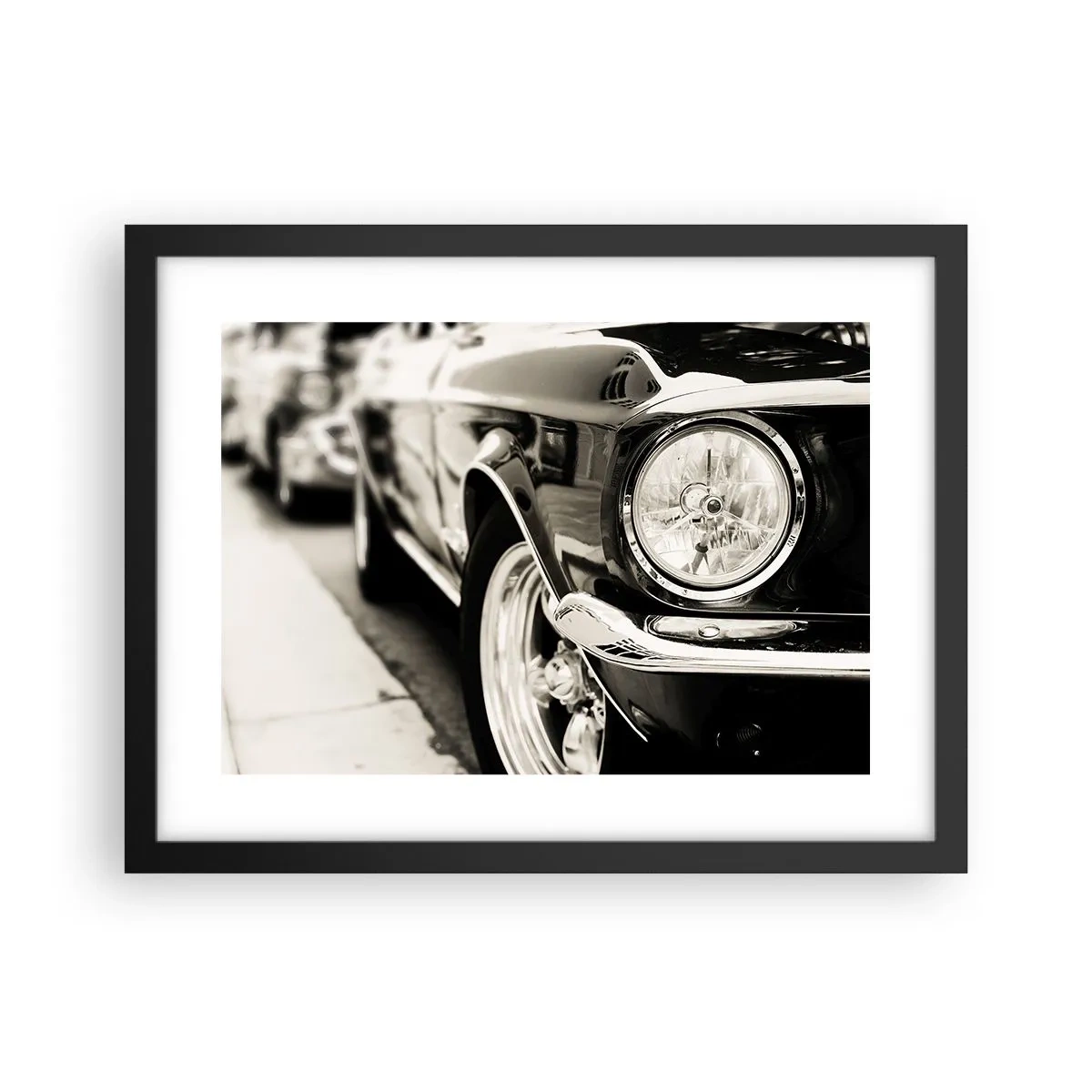 Poster în ramă neagră - Strălucire durabilă - 40x30 cm