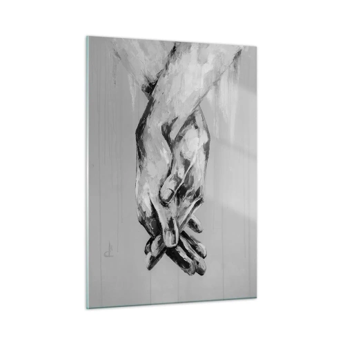 Tablou pe sticlă - Începutul... - 50x70 cm