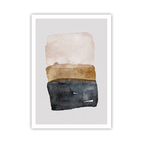 Poster - Compoziția culorilor pământului - 70x100 cm