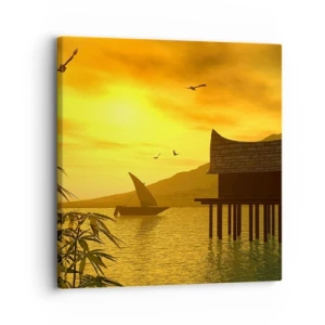 Tablou pe pânză - Pacea dorită - 30x30 cm