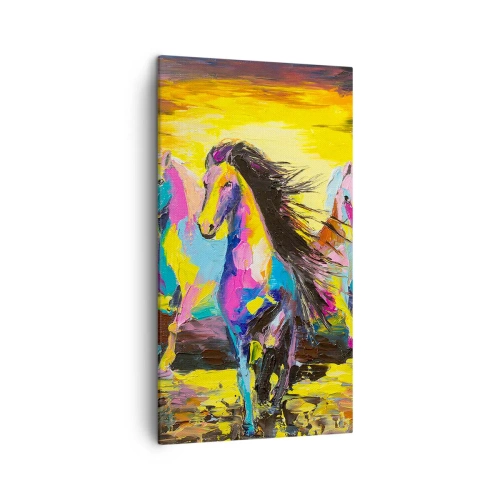 Tablou pe pânză - Scufundați în lumină - 45x80 cm