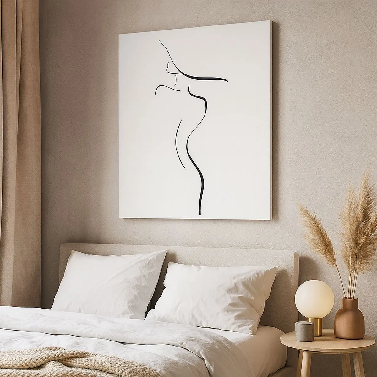 Tablou pe pânză - E insesizabilă ca un val - 30x30 cm