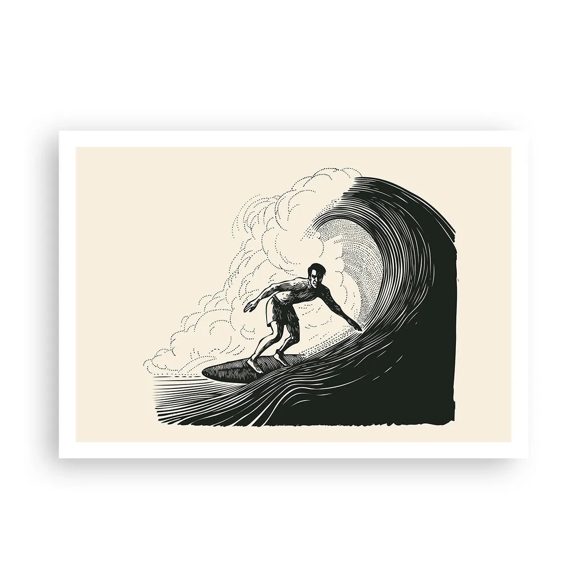 Poster - Regele valului - 100x70 cm