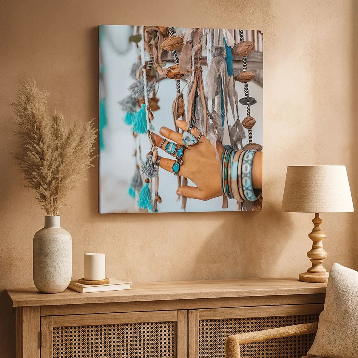 Tablou pe pânză - Comori locale - 30x30 cm