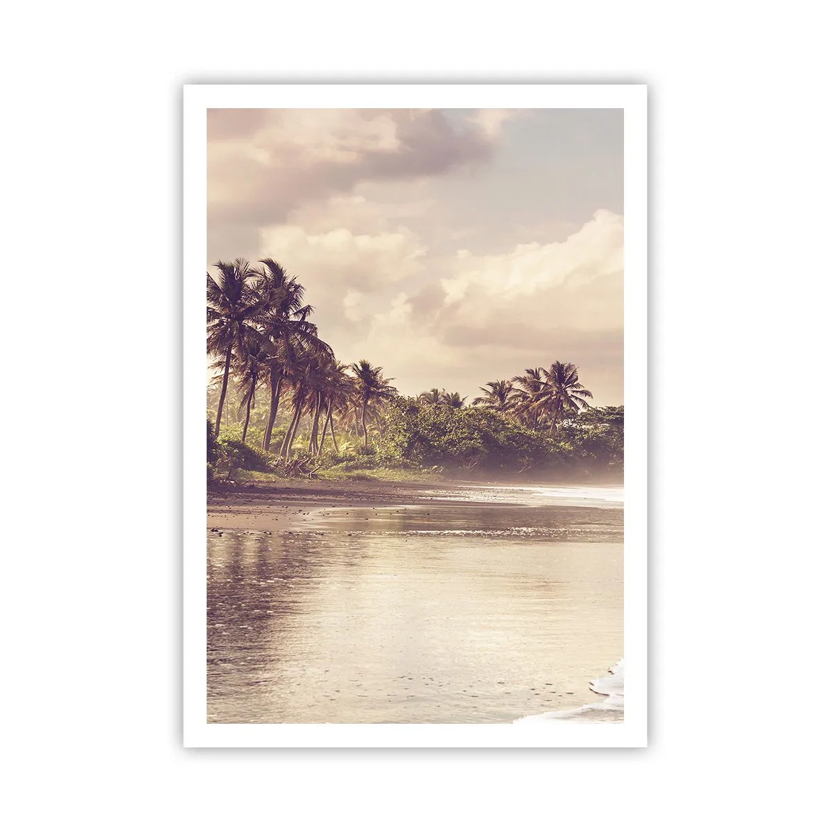 Poster - Mângâind valurile - 70x100 cm