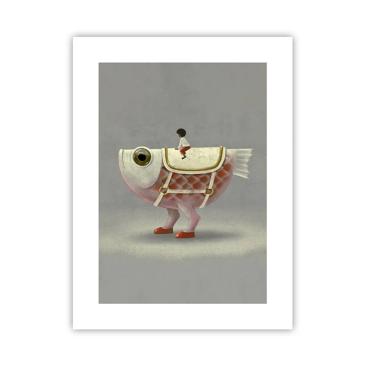 Poster - Călărețul Pescărel - 30x40 cm