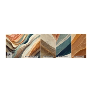 Mostră tapet Premium Sand - Momentul dinaintea schimbării - Textură, Model, Luminos - 100x30 cm