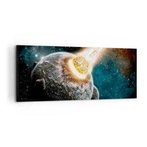 Tablou pe pânză - Anihilare sau naștere? - 100x40 cm