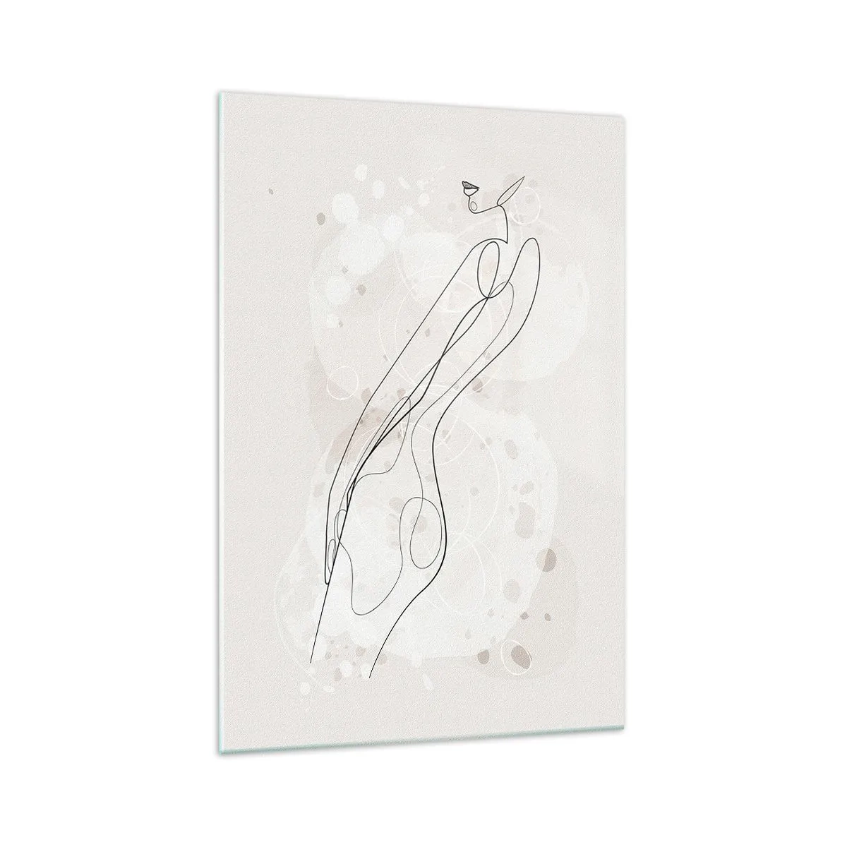 Tablou pe sticlă - Să rătăcești cu privirea - 70x100 cm