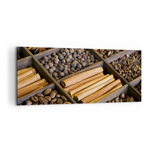 Tablou pe pânză - Tezaur de arome - 100x40 cm
