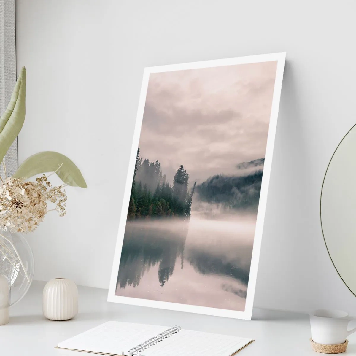 Poster - În reverie, în ceață - 70x100 cm