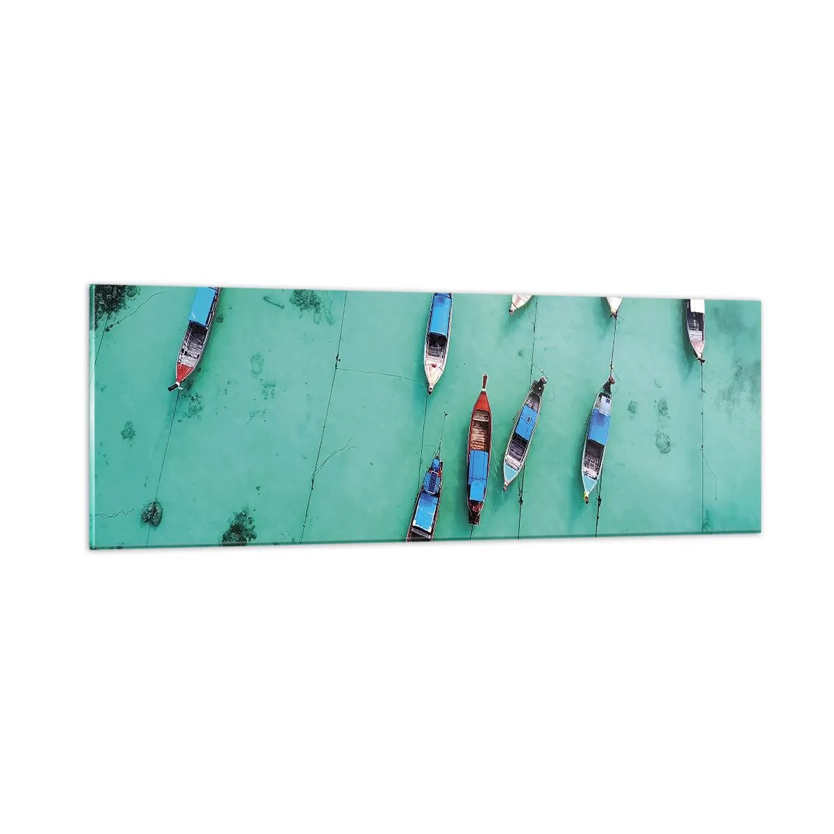 Tablou pe sticlă - În așteptare - 90x30 cm