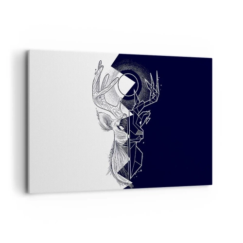 Tablou pe pânză - Lupta și unitatea contrariilor - 120x80 cm