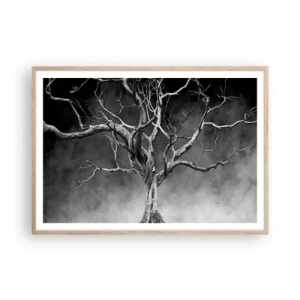 Poster în ramă de stejar deschis - Primare și sacre - 100x70 cm