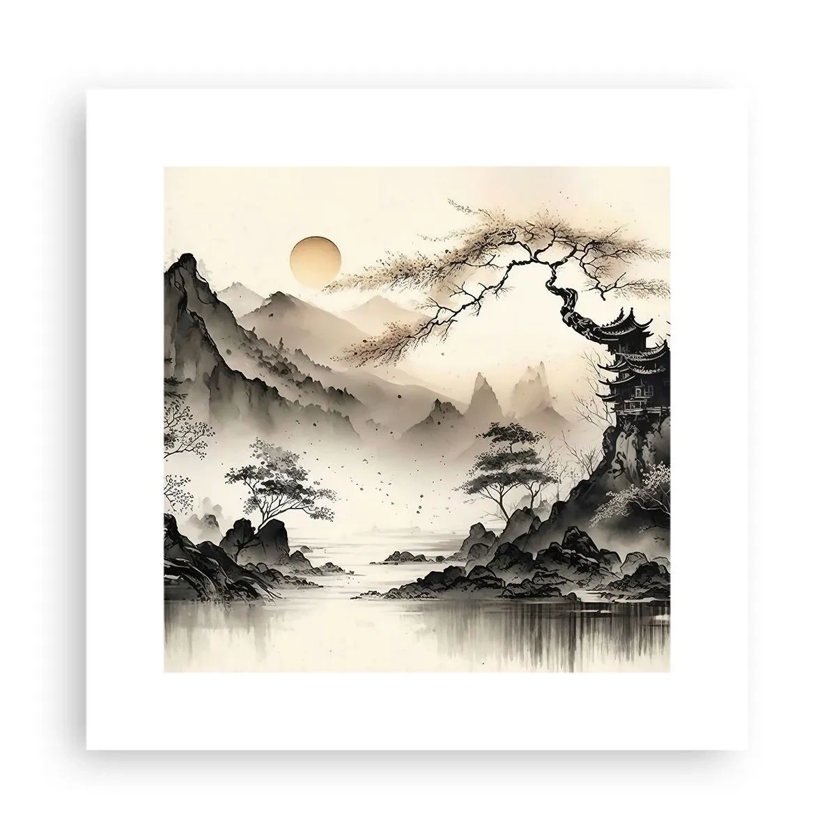 Poster - Farmecul unic al Orientului - 30x30 cm