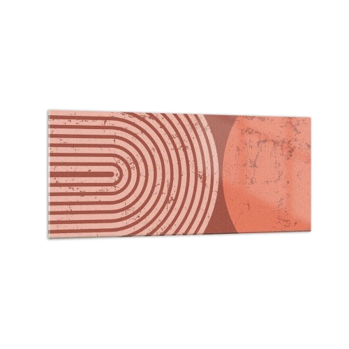 Tablou pe sticlă - Relație strânsă - 120x50 cm