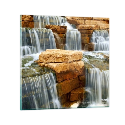 Tablou pe sticlă - Scara către cer - 30x30 cm