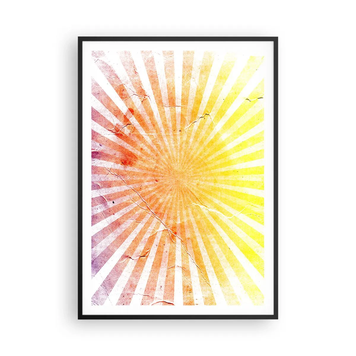 Poster în ramă neagră - Răsărituri și apusuri de soare - 70x100 cm